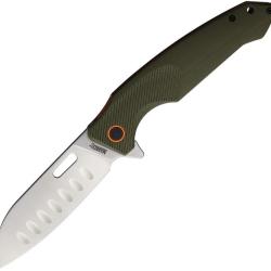 Couteau Pliant Marbles Linerlock OD G10 Lame Acier Inox Manche G10 MR733