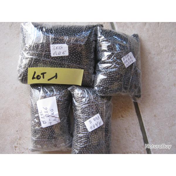 GRENAILLE DE PLOMBS LOT 1