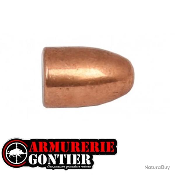 Ogives CAMPRO PLOMB CUIVRE RED FCP 9mm .355 8.10/125GR RN par 1000