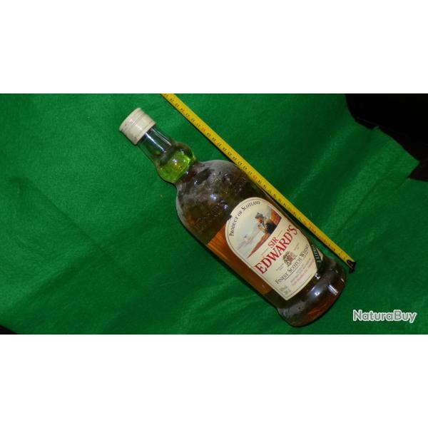 BOUTEILLE de 2 LITRES de WHISKY "SIR EDWARDS" 1990
