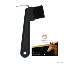 Excellent Horse Hoof Pick With Brush - Ref BORS0005M - EAN 8716759649583 - Livraison rapide