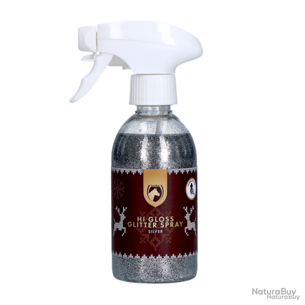 Excellent Horse Christmas Hi Gloss Glitter Spray - Ref CHRI0420 - EAN 8716759661776 - Livraison rapi