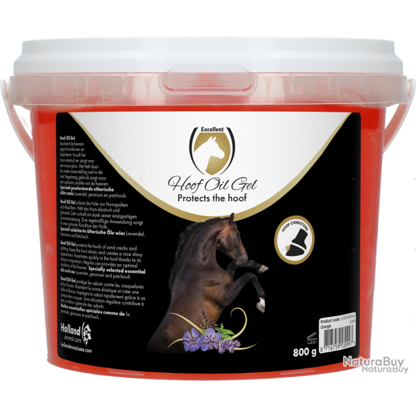 Excellent Horse Hoof Oil Gel - Ref HOEF0008AK - EAN 8716759530997 - Livraison rapide