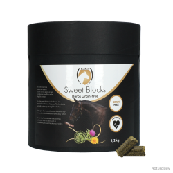 Excellent Horse Sweet Blocks Grain-Free Herbs - Ref VRIE007ADE - EAN 8716759653894 - Livraison rapid