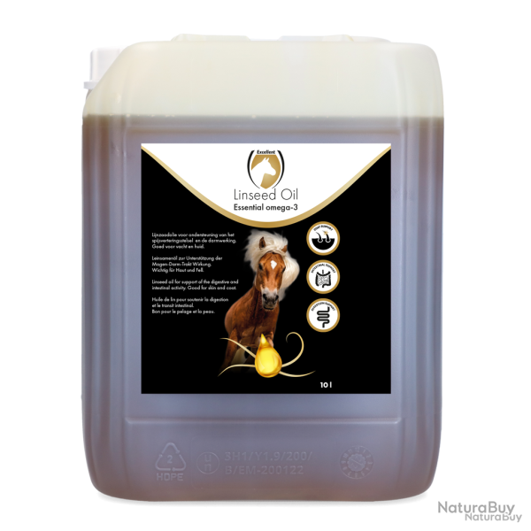 Excellent Horse Linseed Oil - Ref AGRA0748 - EAN 8716759551619 - Livraison rapide