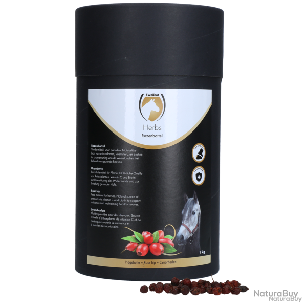 Excellent Horse Herbs Rose Hip - Ref EPPL022 - EAN 8716759599796 - Livraison rapide