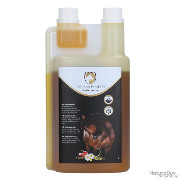 Excellent Horse Itch Stop Feed Oil - Ref ITCH0020 - EAN 8716759528819 - Livraison rapide