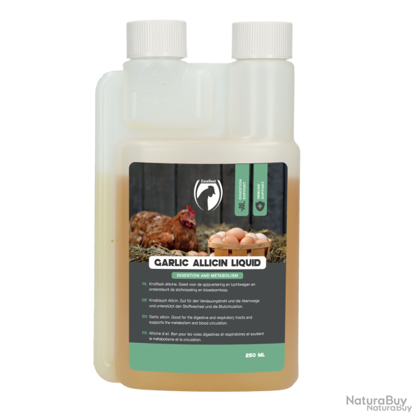 Excellent Garlic Allicin Liquid - Ref BANZ5013 - EAN 8716759531079 - Livraison rapide