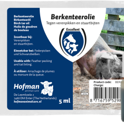 Excellent Birch tar oil - Ref BERK0005 - EAN 8716759529854 - Livraison rapide