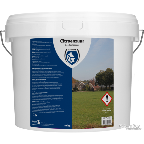 Excellent Citric Acid 99.5% - Ref CITR00010 - EAN 8716759446236 - Livraison rapide