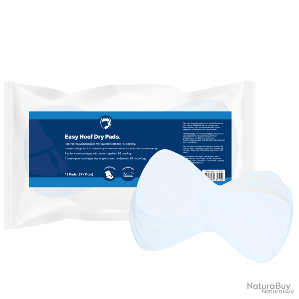 Easy Hoof Dry Pads - Ref EASY00380 - EAN 8716759664500 - Excellent