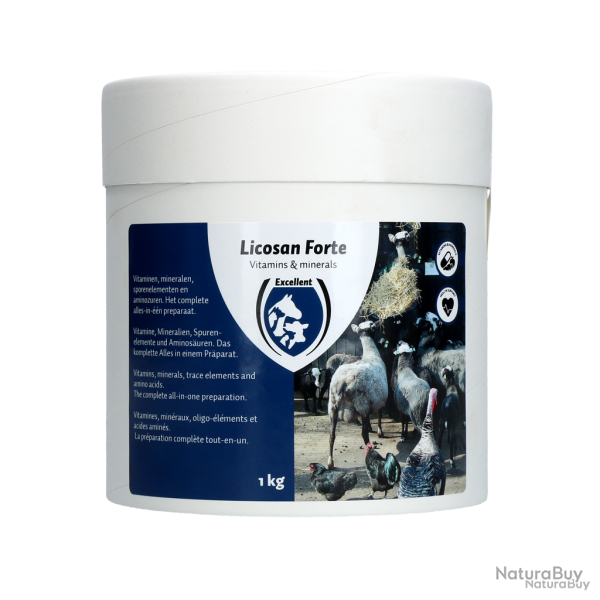 Excellent Licosan Forte (all animals) - Ref LICO0005 - EAN 8716759002838 - Livraison rapide
