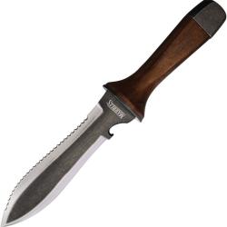 Couteau Fixe Marbles Hori Hori Knife Lame Acier Inox Manche Bois Housse Toile MR827
