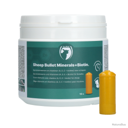 Excellent Sheep Bullet Minerals + Biotin - Ref SHEE09010 - EAN 8716759636460 - Livraison rapide