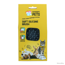Excellent Pets Soft Silicone Brush - Ref BORS0007F - EAN 8716759657304 - Livraison rapide