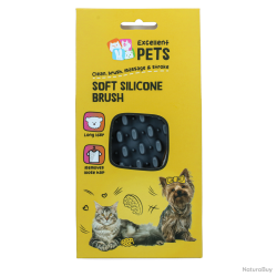 Excellent Pets Soft Silicone Brush - Ref BORS0007G - EAN 8716759657311 - Livraison rapide