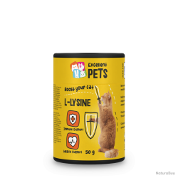 Excellent Pets L-Lysine - Ref CATL001 - EAN 8716759552302 - Livraison rapide