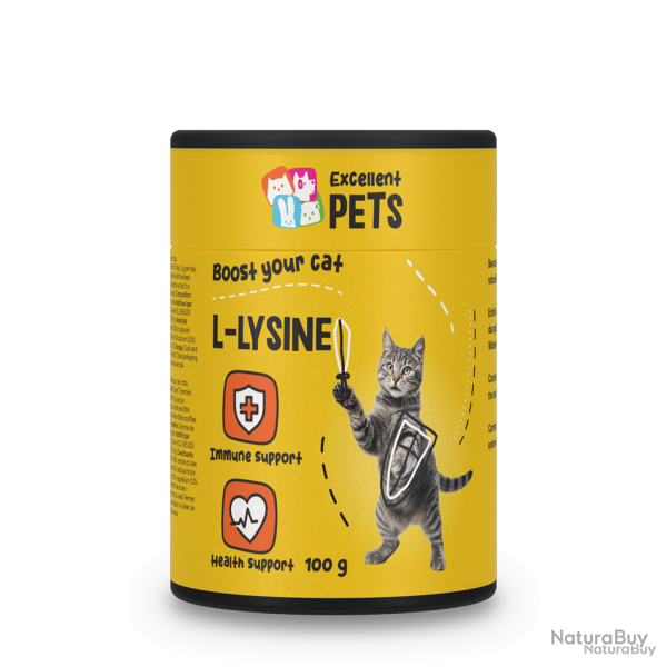 Excellent Pets L-Lysine - Ref CATL002 - EAN 8716759552319 - Livraison rapide