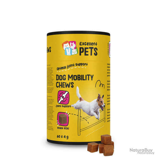 Excellent Pets Dog Mobility Chews - Ref CENT5020A - EAN 8716759643376 - Livraison rapide