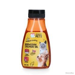 Excellent Pets Huile de Saumon Norvegienne - Ref DOGF0250N - EAN 8716759663312 - Livraison rapide