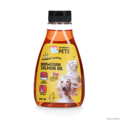 Excellent Pets Huile de Saumon Norvegienne - Ref DOGF0500N - EAN 8716759663336 - Livraison rapide