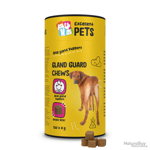 Excellent Pets Gland Guard Chews - Ref EXCE5040B - EAN 8716759643482 - Livraison rapide