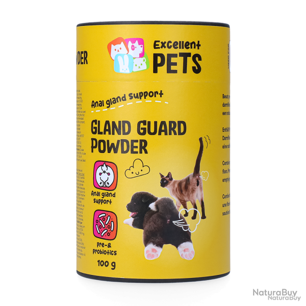 Excellent Pets Gland Guard Poudre - Ref EXCE5040B7 - EAN 8716759661721 - Livraison rapide