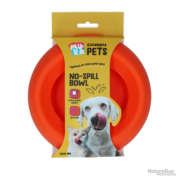 Excellent Pets No-Spill Bowl 300ml - Ref EXCE7050D - EAN 8716759647633 - Livraison rapide