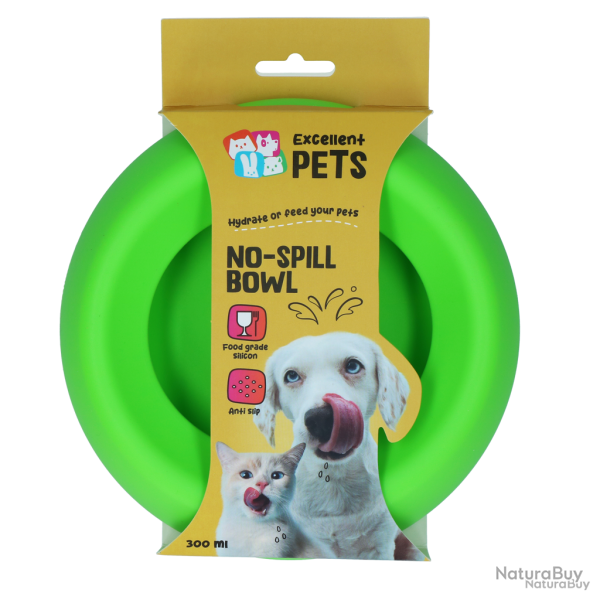 Excellent Pets No-Spill Bowl 300ml - Ref EXCE7053D - EAN 8716759647695 - Livraison rapide