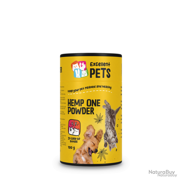 Excellent Pets Hemp One Powder - Ref HUNG0006 - EAN 8716759590502 - Livraison rapide