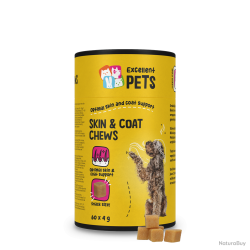 Excellent Pets Skin & Coat Chews - Ref STOE5030A - EAN 8716759643420 - Livraison rapide
