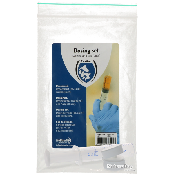 Dosing set (cap + syringe) - Ref DOSE007 - EAN 8716759571907 - Unbranded
