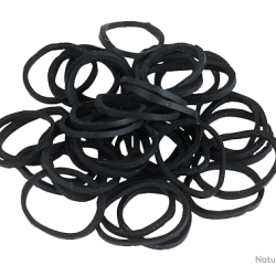 Elastic bands black - Ref ELAS0102 - EAN 4018653047576 - Unbranded