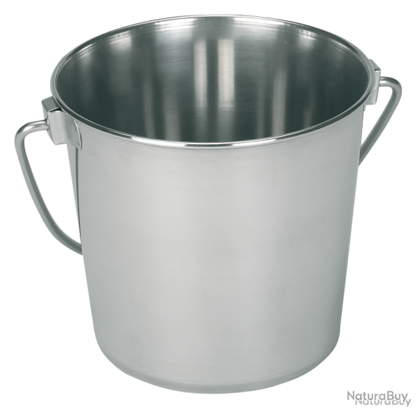 Stainless Steel bucket - Ref EMME00013L - EAN 4018653293768 - Unbranded