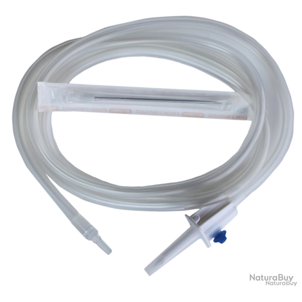 IV-set with piercing needle + needle - Ref INFU0007 - EAN 5814004596248 - Unbranded