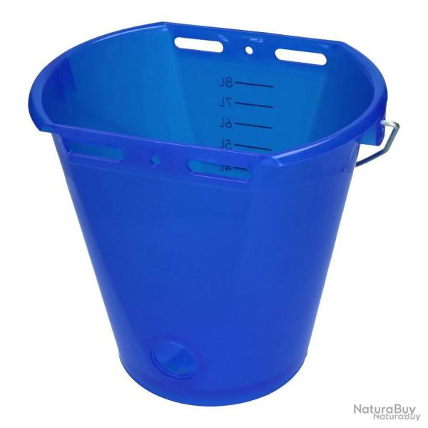 Calf bucket white transparent 2-sided flat - Ref KALF0012L - EAN 4018653142691 - Unbranded