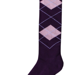Riding sock RE lila/pink 43-46 - Ref KNIER019C - EAN 8716759500983 - Unbranded