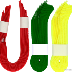 Legband with Velcro fastener, yellow - Ref KOEH0001C - EAN 4029339352952 - Unbranded
