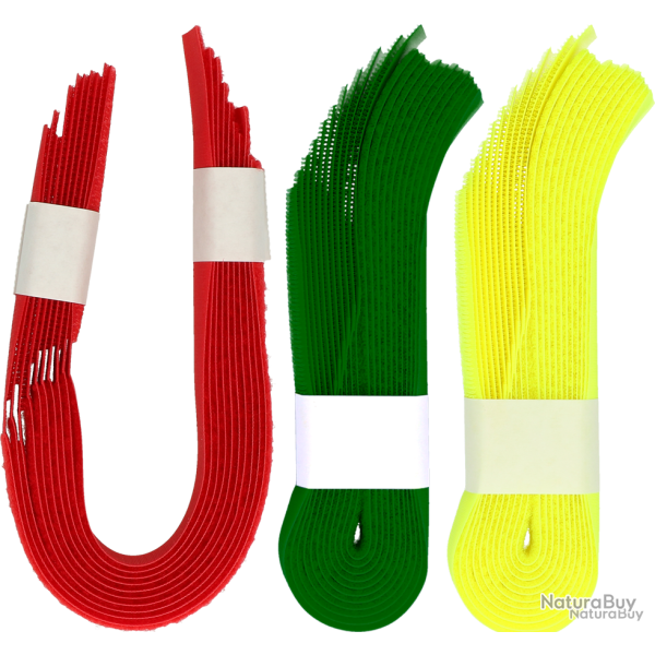 Legband with Velcro fastener, yellow - Ref KOEH0001C - EAN 4029339352952 - Unbranded