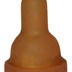 Lamb Feeding spare teat yellow/brown short model - Ref LAMM0002A - EAN 8716759002203 - Unbranded