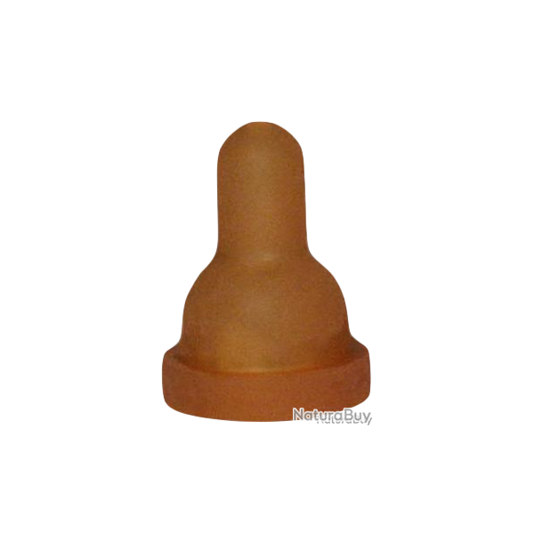 Lamb Feeding spare teat yellow/brown short model - Ref LAMM0002A - EAN 8716759002203 - Unbranded
