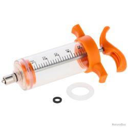 Nylon syringe 50ml Luer L - Ref NYLO0004 - EAN 4018653424964 - Unbranded
