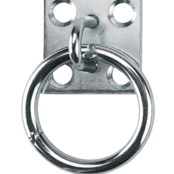 Stable tie Ring to screw on - Ref STAL0050 - EAN 4018653321638 - Unbranded