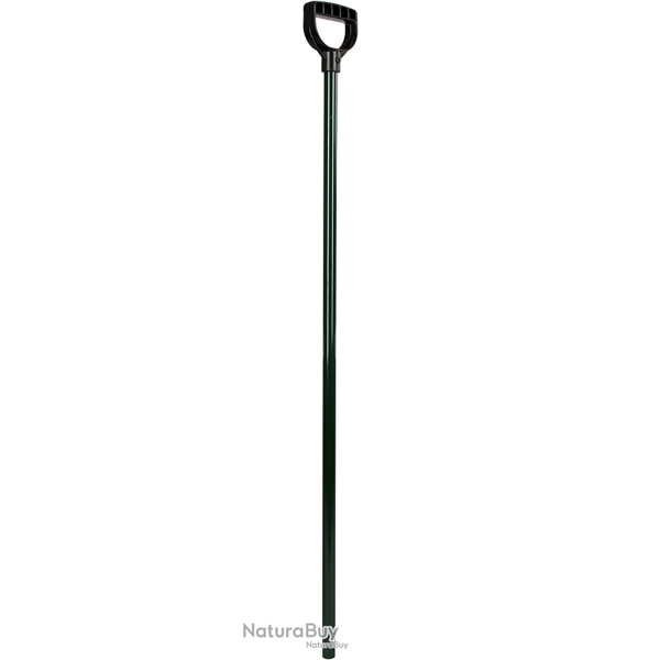 Metal handle with D-grip - Ref STEE08003 - EAN 4018653320990 - Unbranded