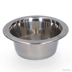 Food & Drinking Bowl Stainless Steel - Ref VOERB80200 - EAN 8716759630918 - Unbranded