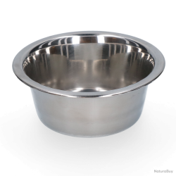 Food & Drinking Bowl Stainless Steel - Ref VOERB80350 - EAN 8716759630925 - Unbranded
