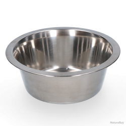 Food & Drinking Bowl Stainless Steel - Ref VOERB80750 - EAN 8716759630932 - Unbranded