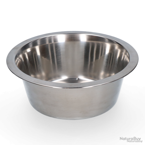 Food & Drinking Bowl Stainless Steel - Ref VOERB80750 - EAN 8716759630932 - Unbranded