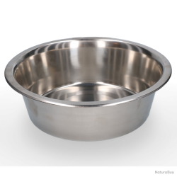 Food & Drinking Bowl Stainless Steel - Ref VOERB84000 - EAN 8716759630963 - Unbranded