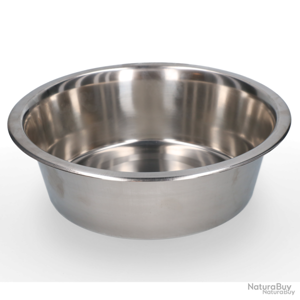 Food & Drinking Bowl Stainless Steel - Ref VOERB84000 - EAN 8716759630963 - Unbranded